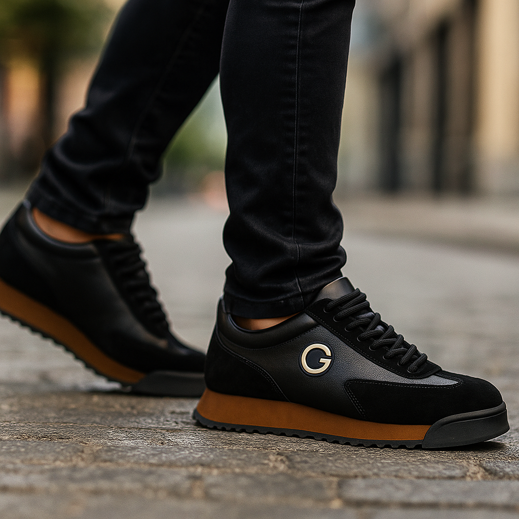 Berna | Zapatos de piel elegantes Negros