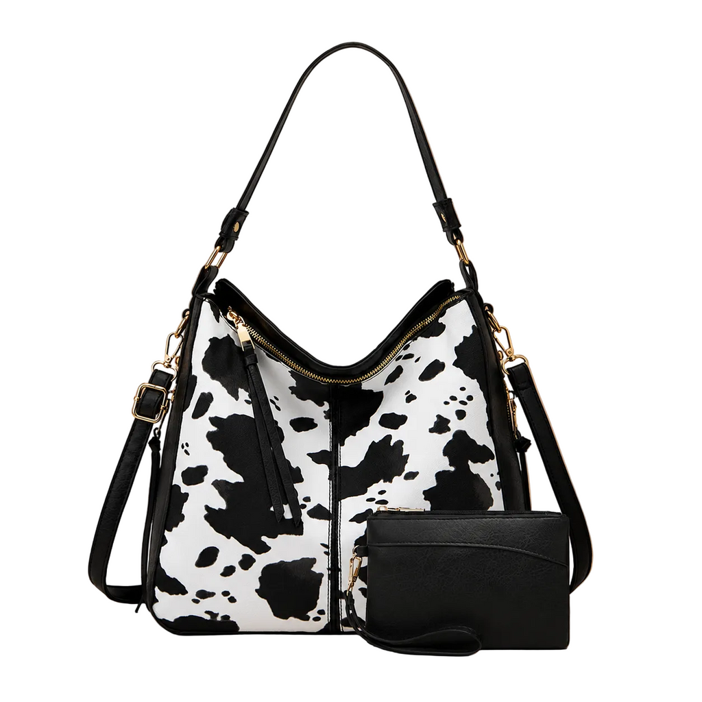 Bolso Hobo Antirrobo Maya + Cartera de Regalo