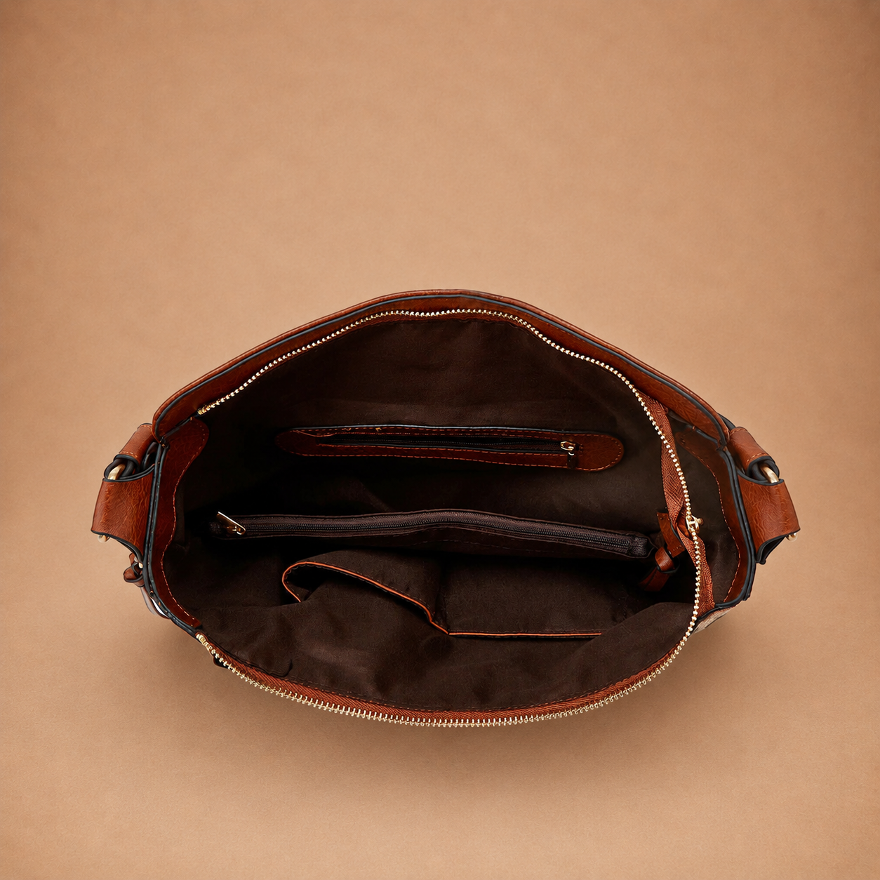 Bolso Hobo Antirrobo Maya + Cartera de Regalo