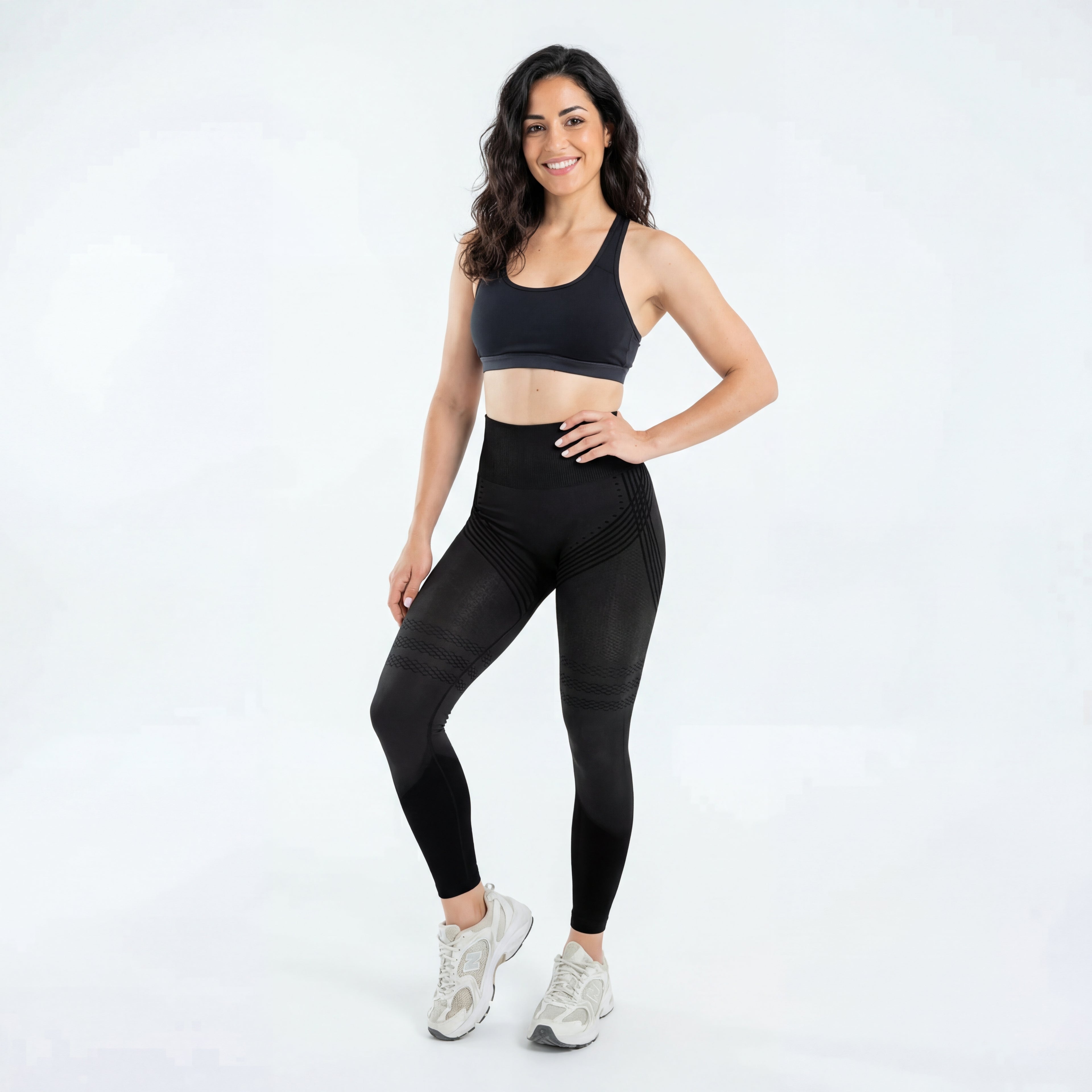 Legging 3D Anti-Celulitis · Drena y Tonifica en Cada Movimiento